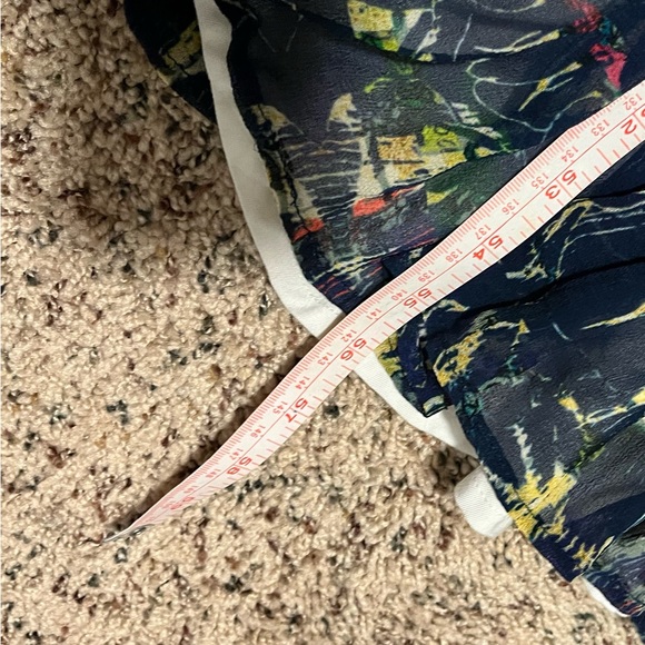 Anthropologie Bhanuni by Jyoti maxi sequin ruffle sleeveless dress size 0 xs - Picture 8 of 13